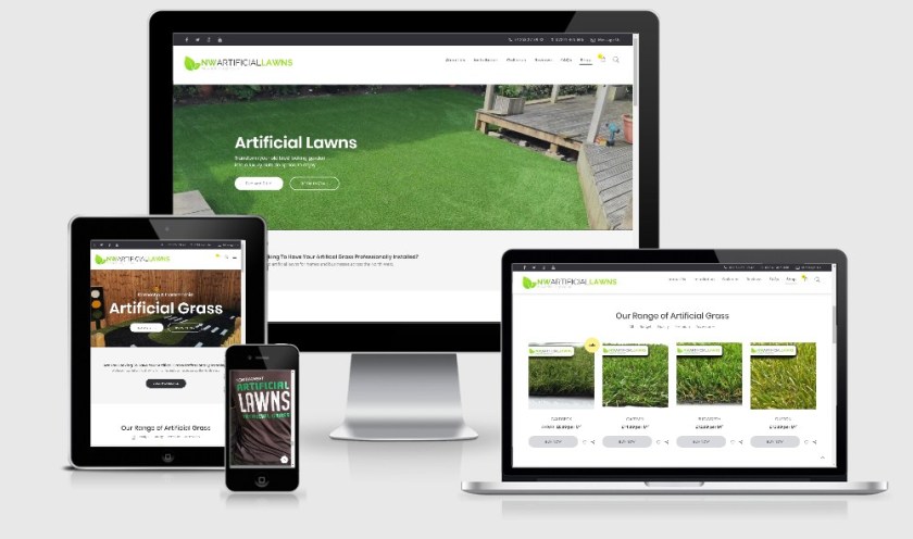 NW Artificial Lawns Website